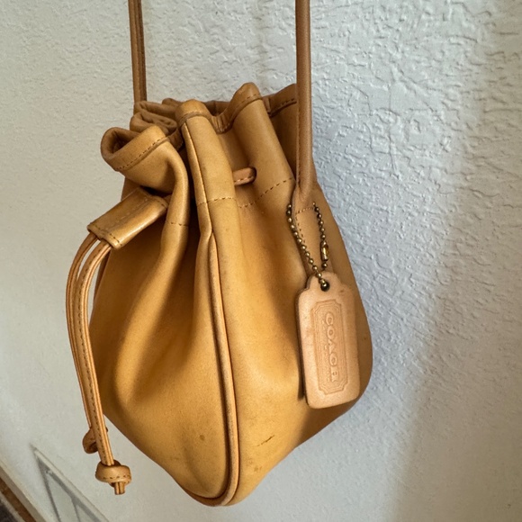 Coach Mini Drawstring Marble Bag - Picture 2 of 8